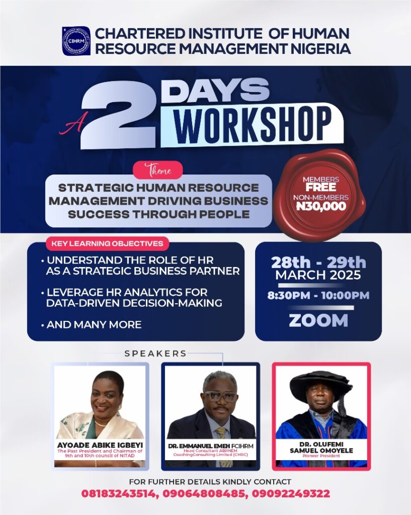 Strategic Human Resource Management